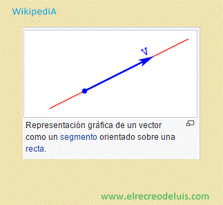 representacion grafica de un vector (21K)